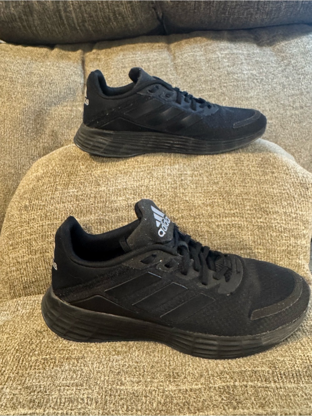Adidas Duramo SL running shoes All Black PWJ001004 Size 6